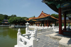 The New Yuan Ming Palace in Zhuhai, China.